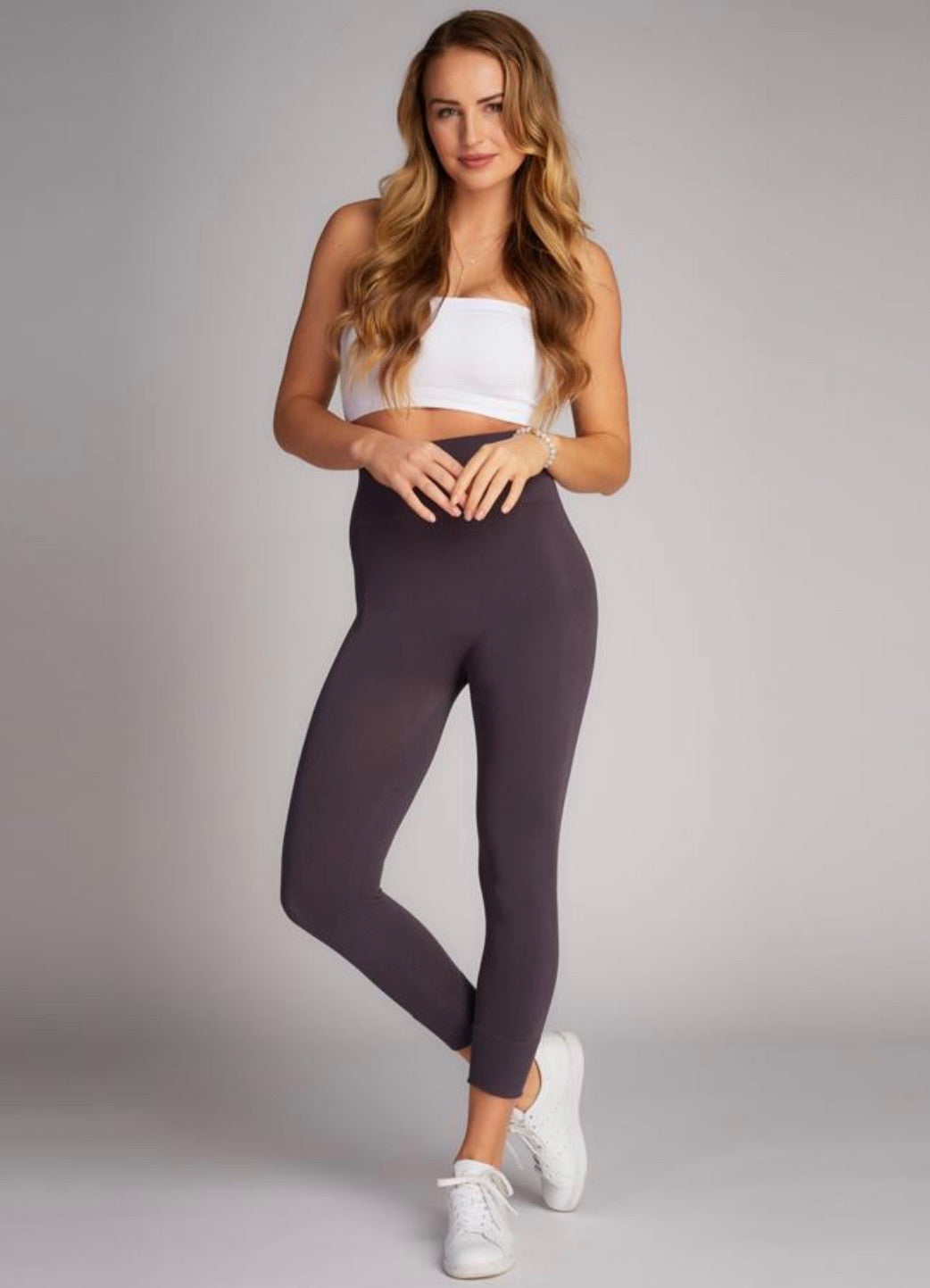 Bamboo High-Waisted Full Length Leggings – Red Door Boutique